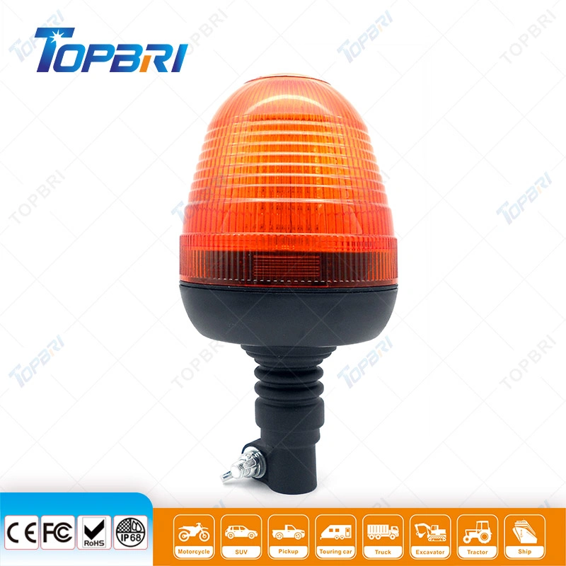 Emergency Vehicle 18W Amber LED Strobe Beacon Lights for Ambulance