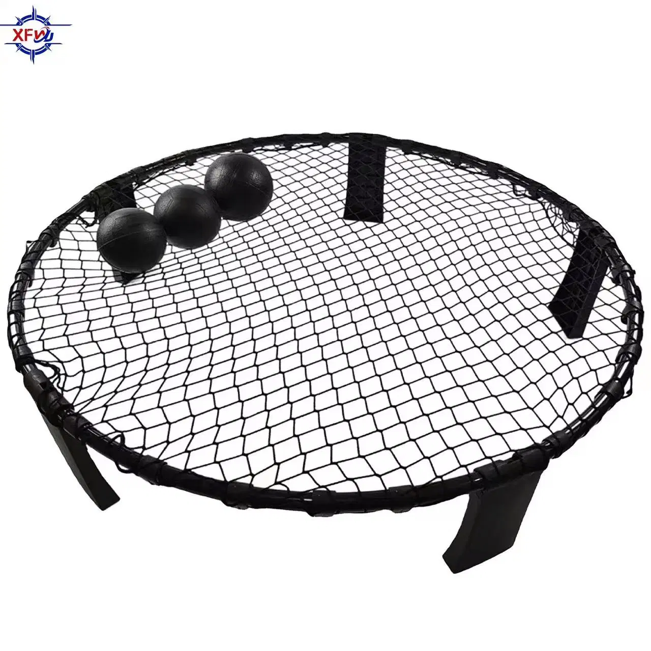 Outdoor Team Sports Throw Spike Ball Mini Beach Inflatable Volleyball Game Set