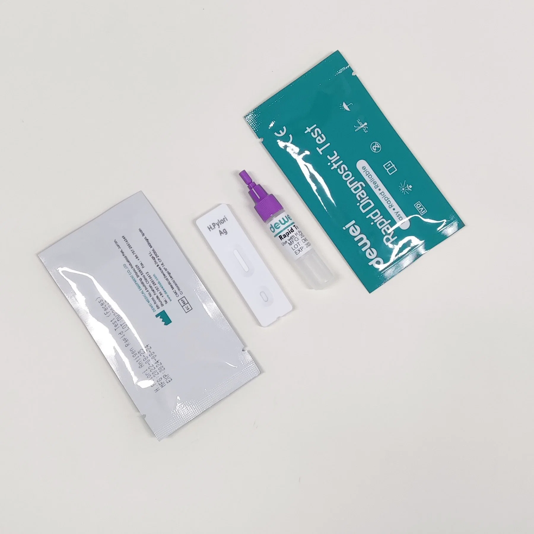 CE el fabricante de H. pylori Helicobacter antígeno HP Kit de prueba de heces heces rápido