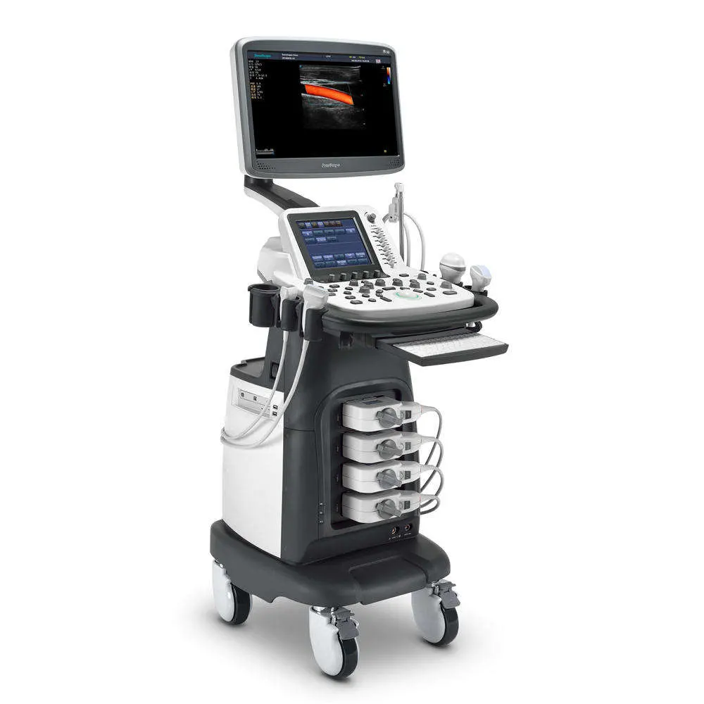 Ob/Gyn Sonoscape Trolley Type Ultrasonic 3D 4D Color Doppler Ultrasound Scanner