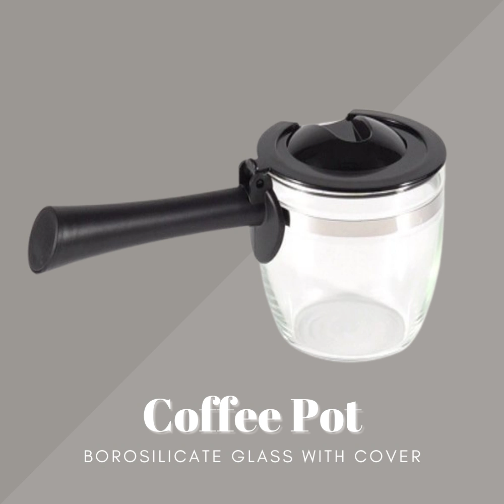 Coffee Maker Pot Borosilicate Glass with Cover Esg13855