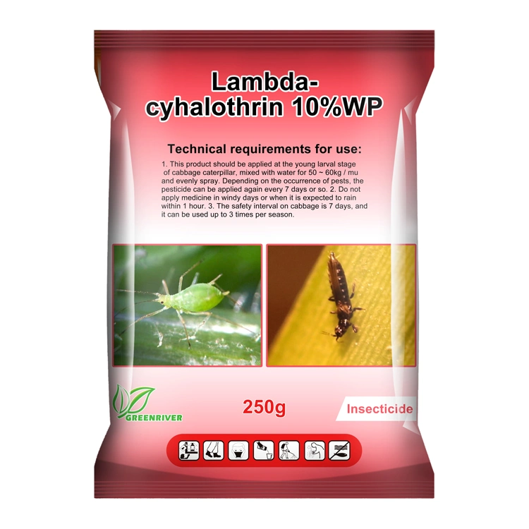 Pesticida Kill Bugs Lambda-cihalotrina 10%WP insecticidas