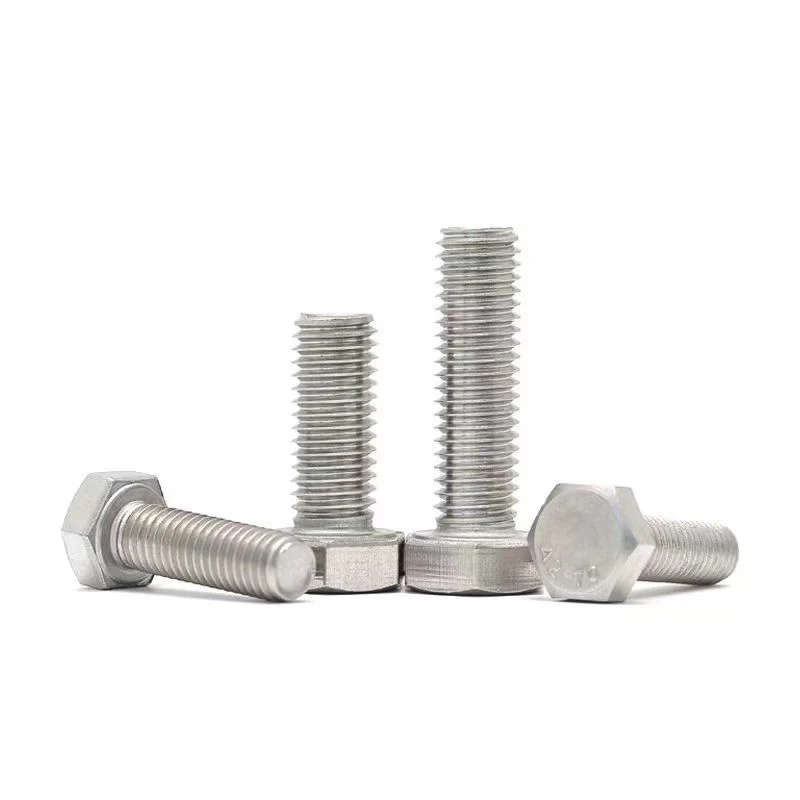 DIN933 Stainless Steel A4 A2 Metric Hex Head Machine Screws Bolt