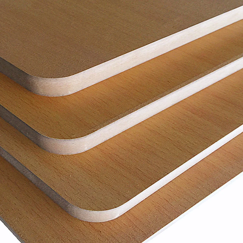 Wholesale/Supplier High Gloss UV Melamine MDF/Plywood/Particle Board for Cabinet Door and Wardrobes Gray Walnut MDF Board 18mm Melamine