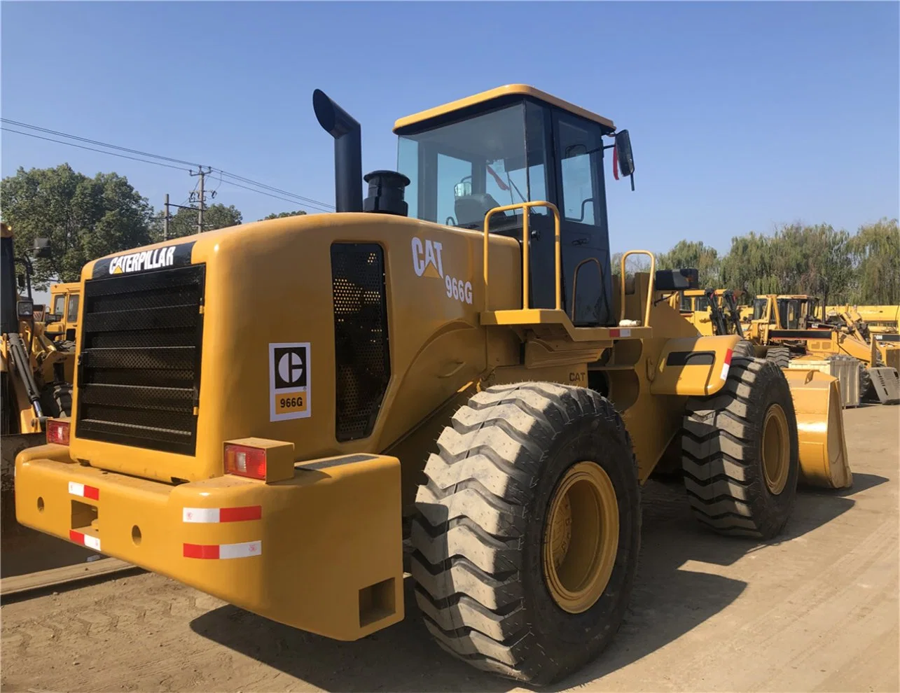 Used 85% Brand New Caterpillar 966g Wheel Loader in Wonderful Working Condition with Reasonable Price. Secondhand Cat Wheel Loader 966c, 966f, 966h on Sale.