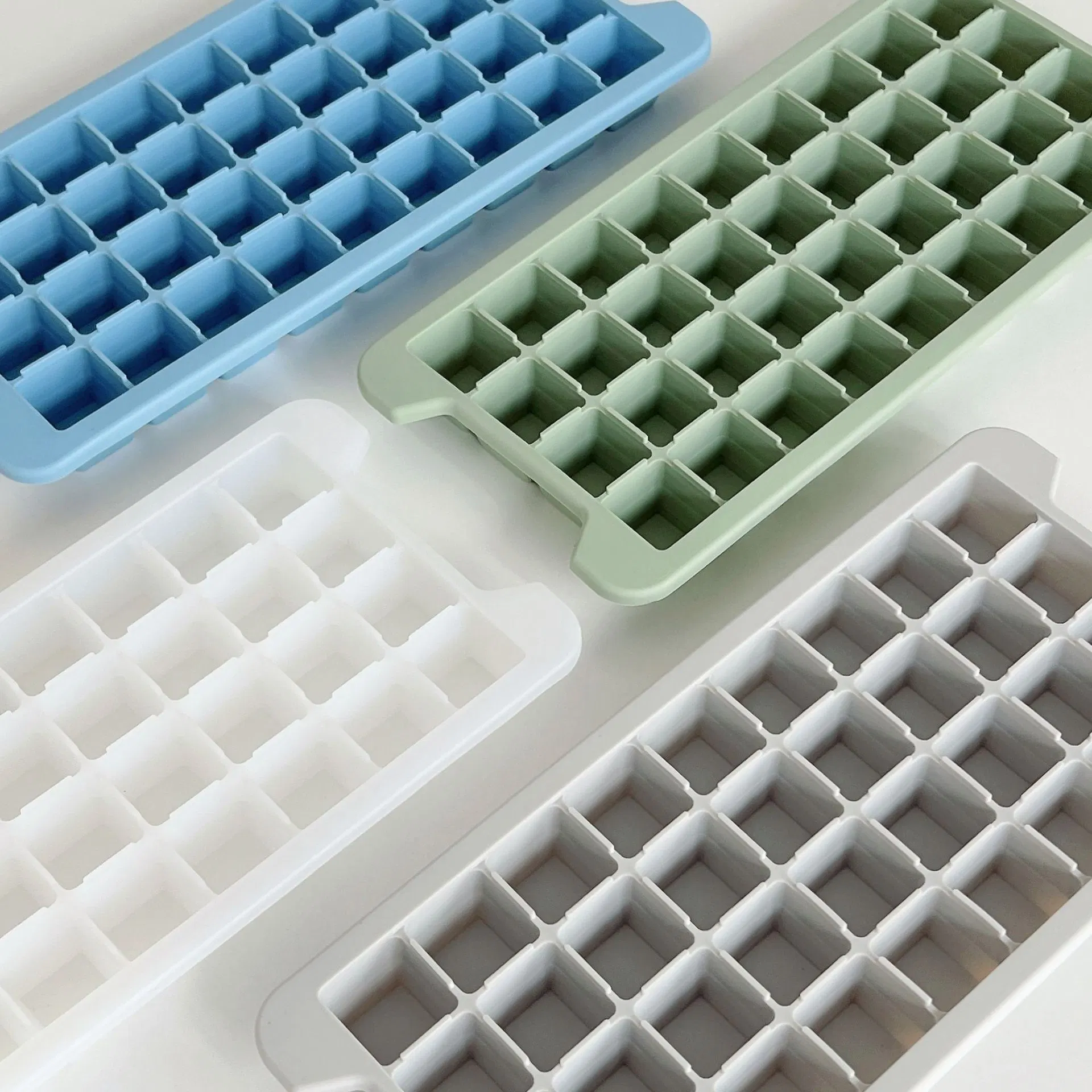 Customized 36-Grid Square Silicone Ice Cube Tray for Wine Drinking