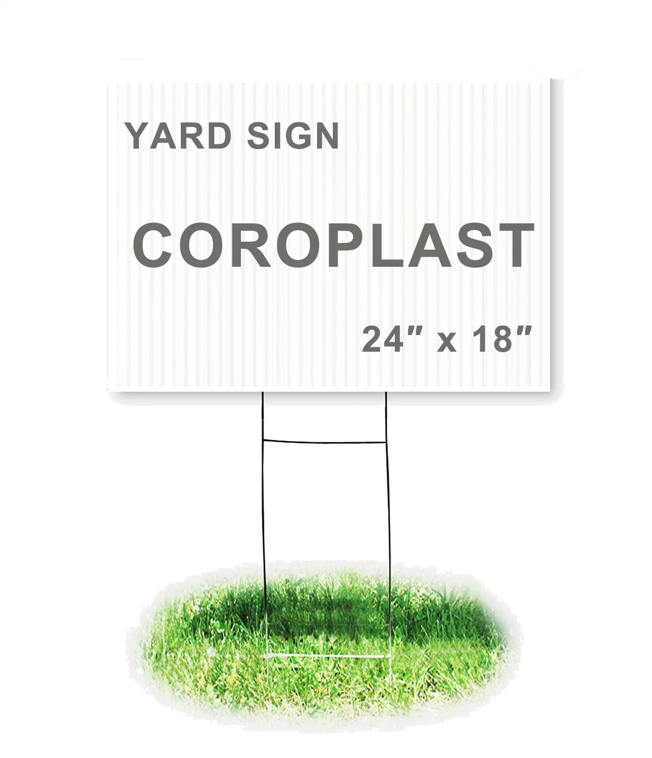 Proplex, Twinplast, Corriflute and Corriboard Yard Sign for Advertising, Election and Warning