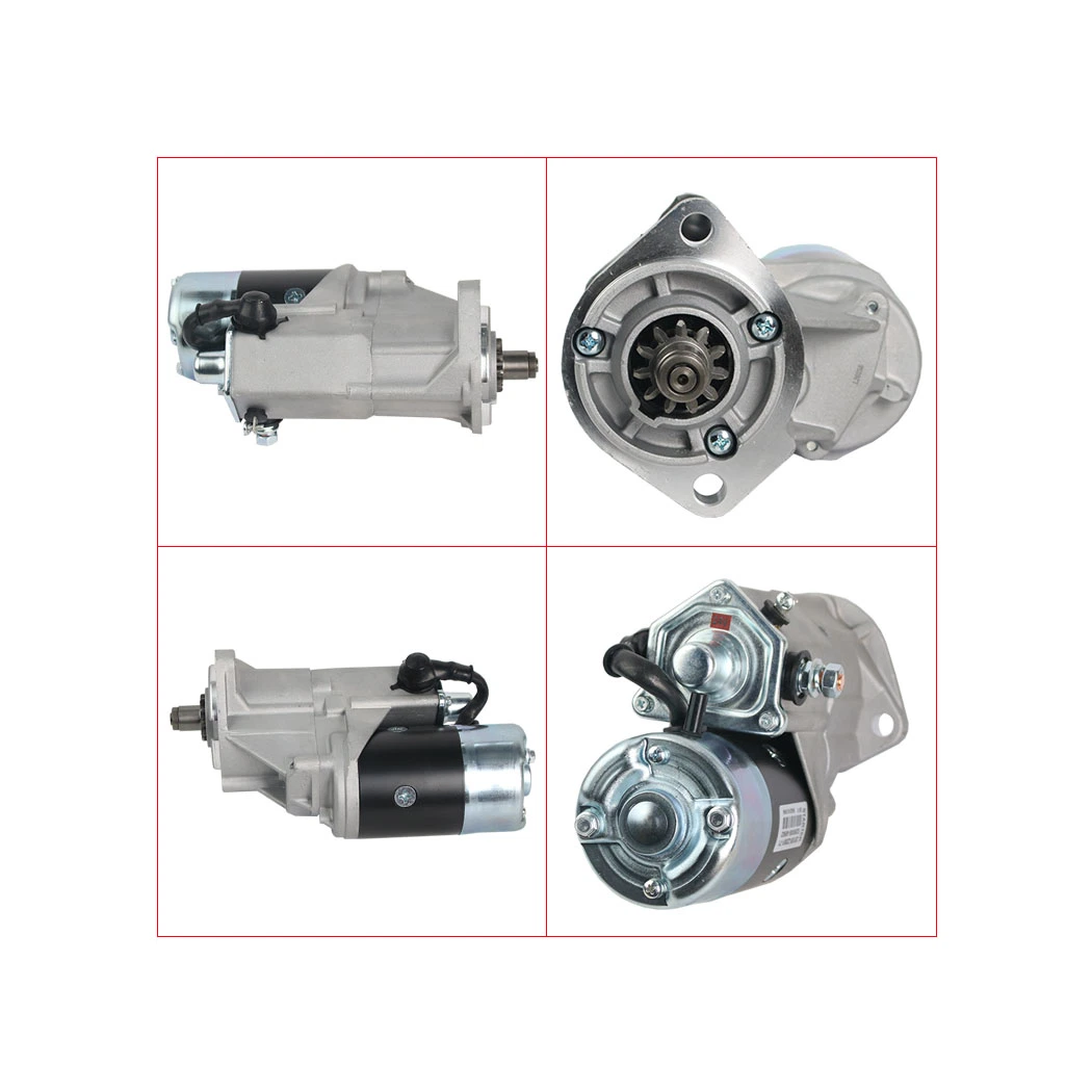 Forklift Spare Parts Starter Motor Used for 5-6f/2j/11z 24V, 485bpg, 28100-22061-71