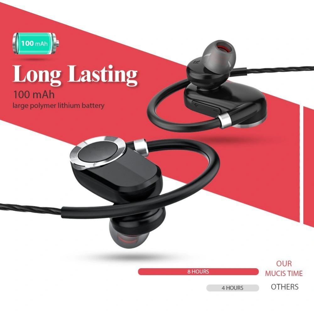 Bluetooth Earphones in-Ear Stereo Sports Wireless Headphones