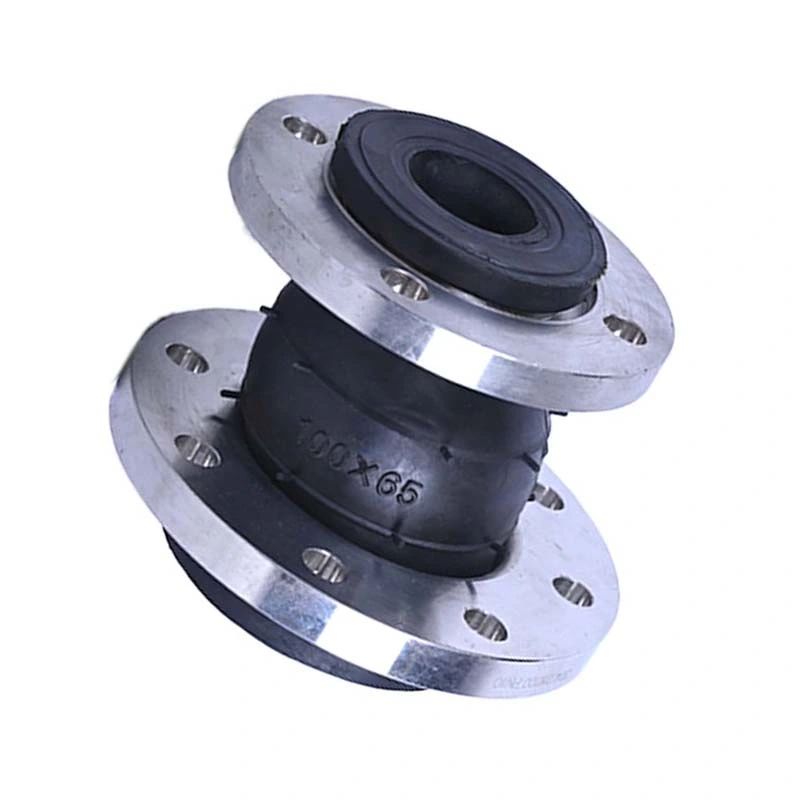 Eccentric Reducer Rubber Joint Double Flange Carbon Steel