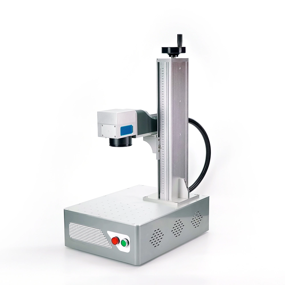 A fé de fibra para máquina de marcação a laser portátil industrial logotipo permanente