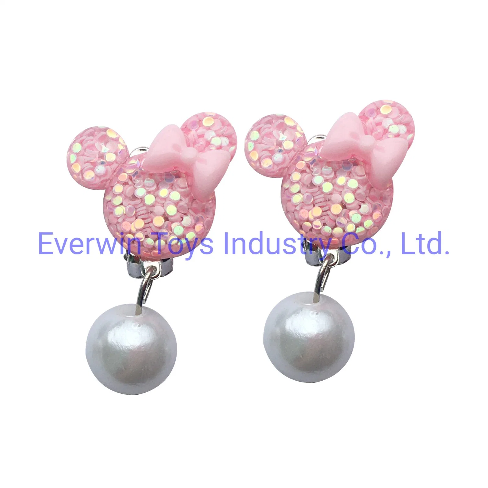 Mädchen Geschenke DIY Schmuck Set bunte Ohrringe Mickey Ohrringe