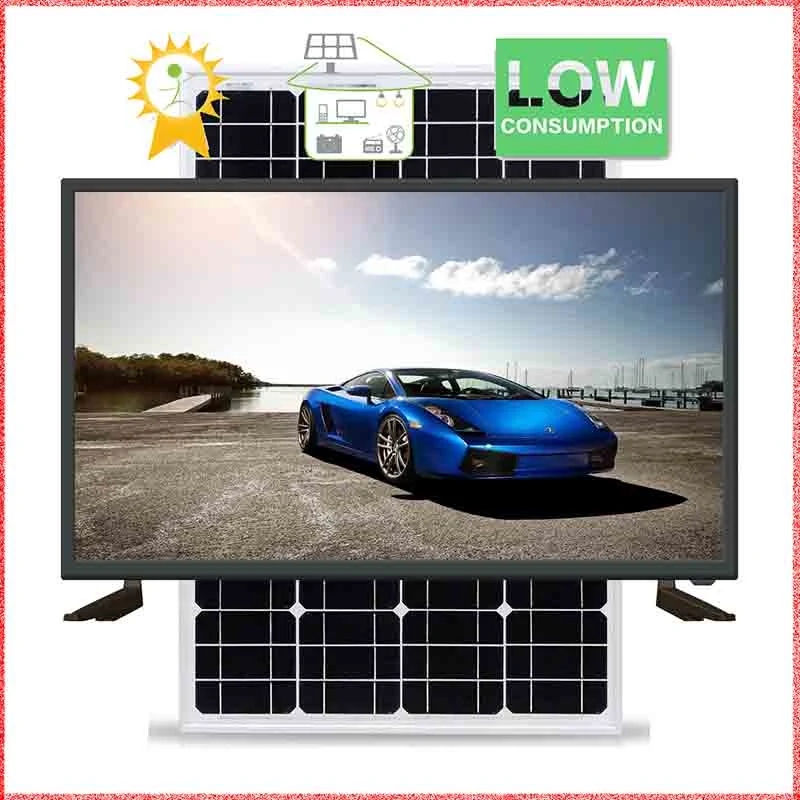 Solar LED, AC DC 12V Smart, Solar Powered Smart TV, HD DC, Energy Power TV for Solar System