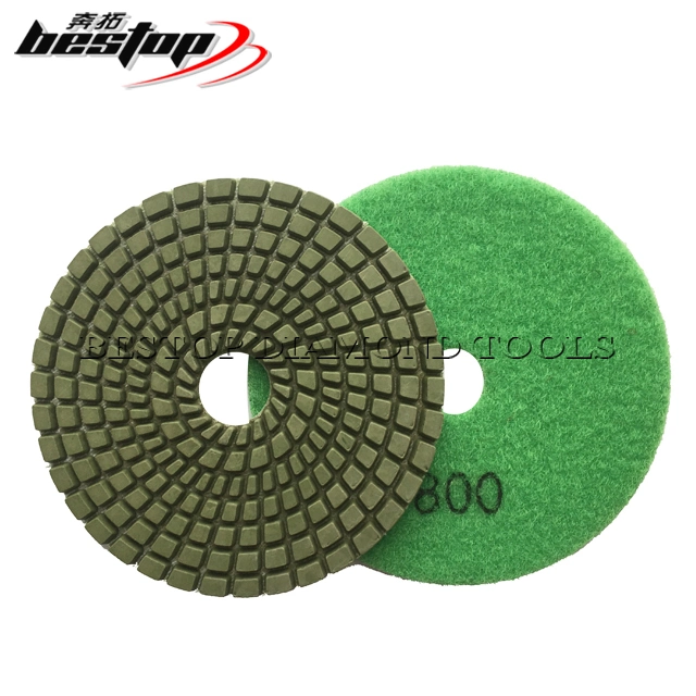 4" Stone Abrasive Tools for Granite Stone Polishing