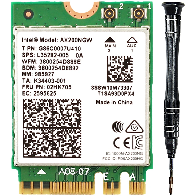 CF-Ax200-M High-Speed Bluetooth 5.0 Dual-Band Pcie Wireless Network Adapter 3000Mbps WiFi 6 WiFi Network Card