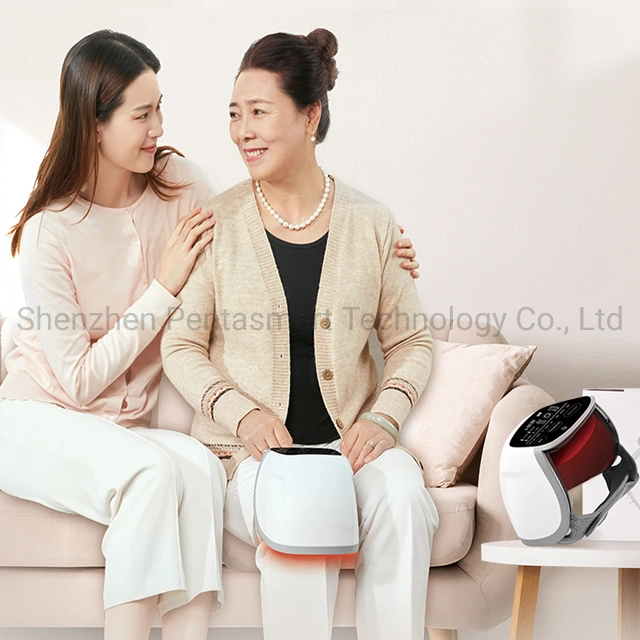 Electric Air Pressure Knee Massager with Heat Health Care Pain Relief Vibration Knee Massage Device