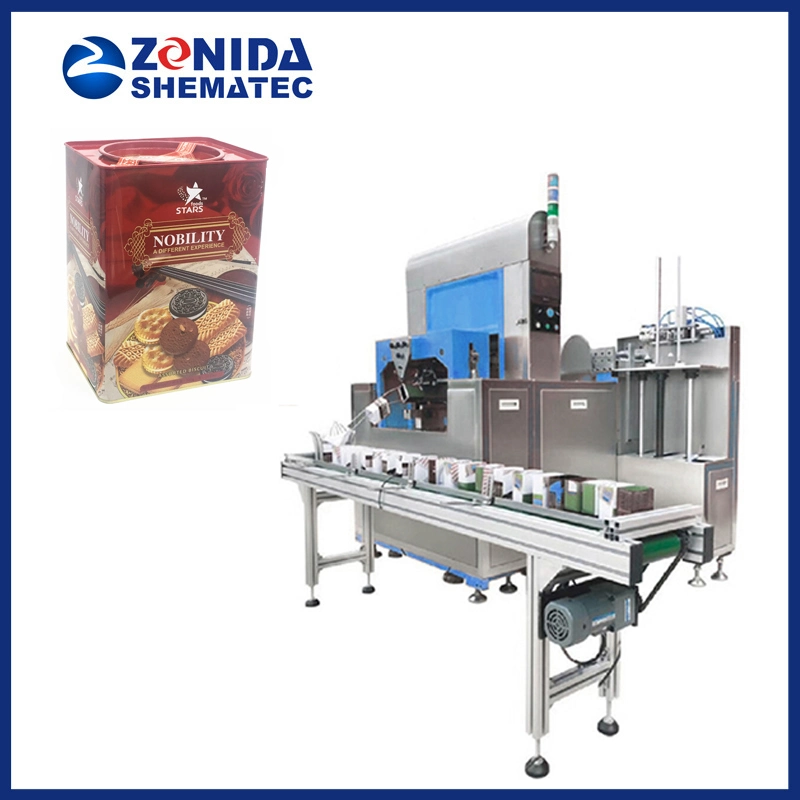 Locking Seamed Tin Can Body Production Machine