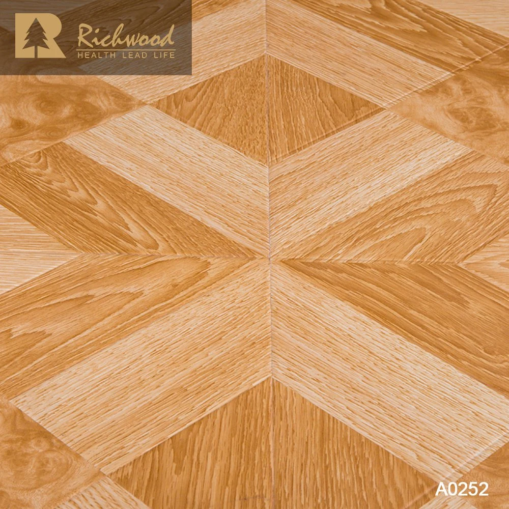 Powerful Sound Absorption Building Material Laminate Flooring Art Parquet Collection