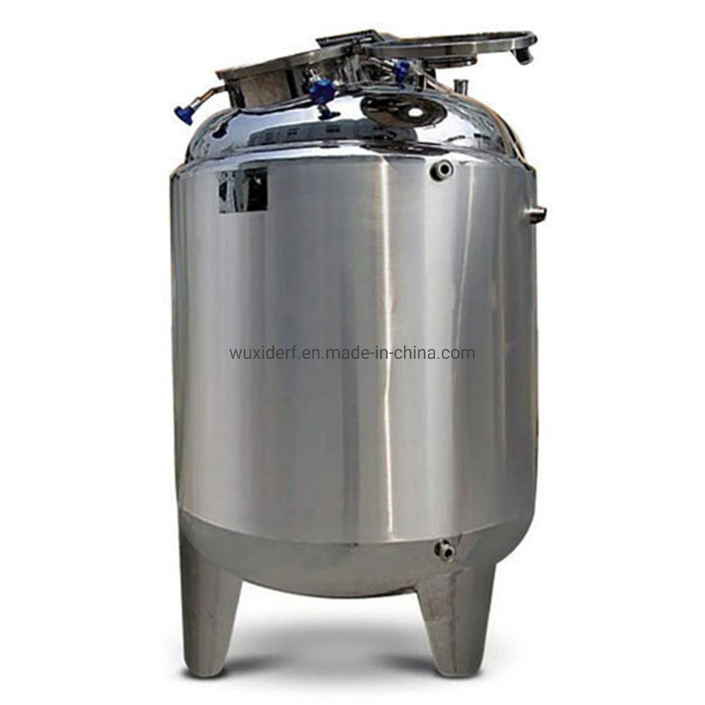 Sanitary Stainless Steel Storage Tank for Chemical Industry