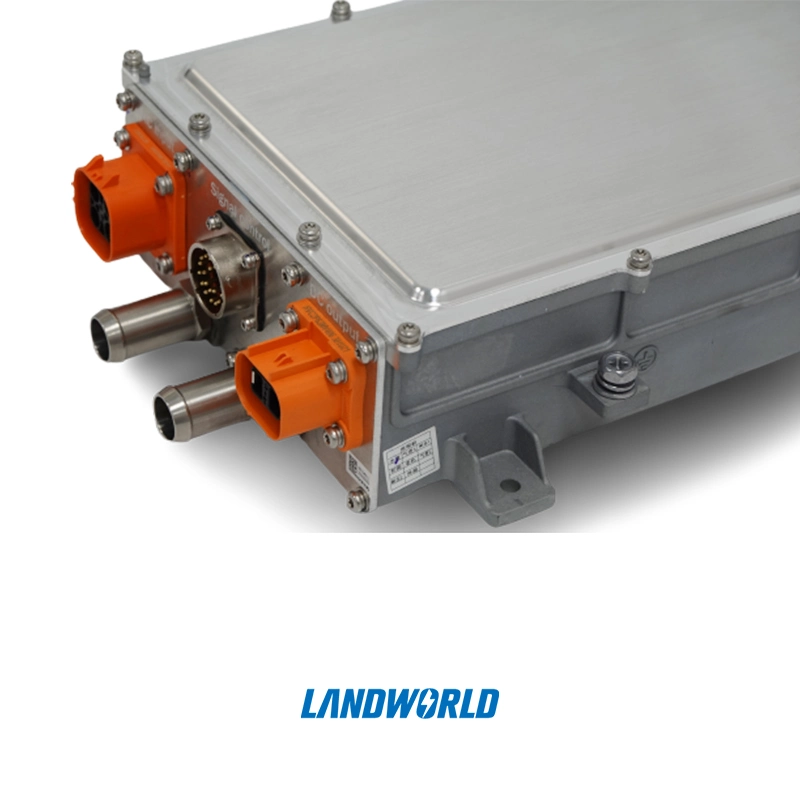 Fuente de alimentación de 6.6kw Landworld bidireccional de la OBC+2kw Dcdc refrigerado por líquido