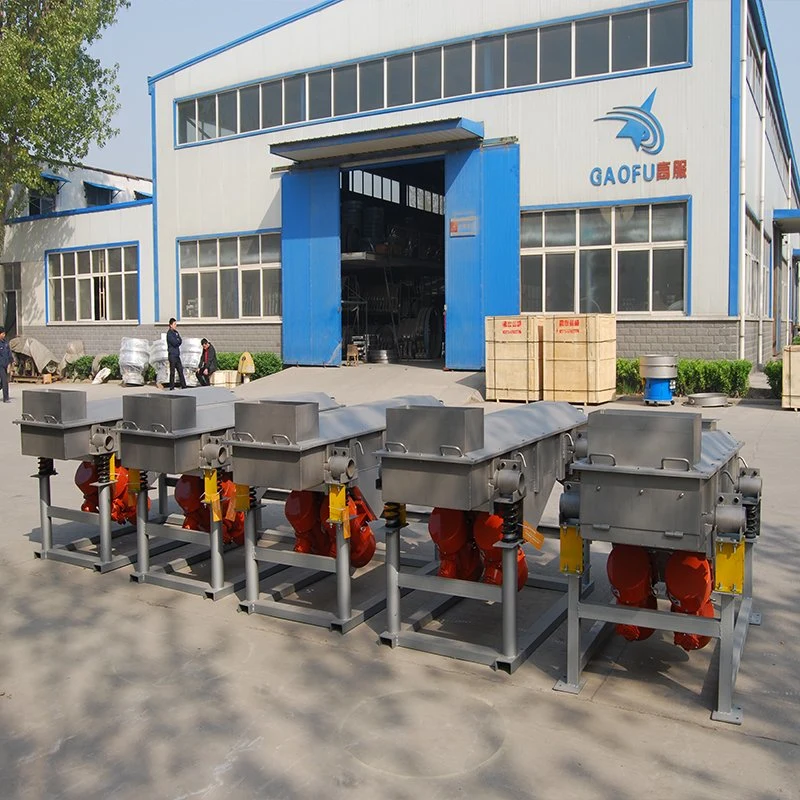 Factory Direct Sales Quartz Powder Vibrating Screen Linear Sieve Electric Sieving Machine