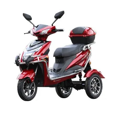 High Quality Cheap Price Fat Tire Stable Electric Scooter Adult / Elder Lithium Battery Electric Tricycle