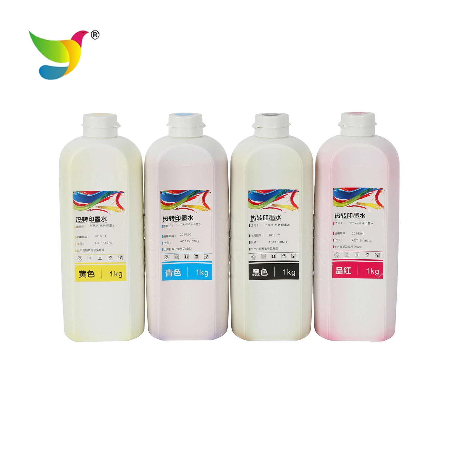 Unión Color Marca agua teñido tinta papel ropa tejido Impresión de la tinta de la tinta de la tinta de la pigmentación de la tinta para la impresora de la sublimación hecha En China