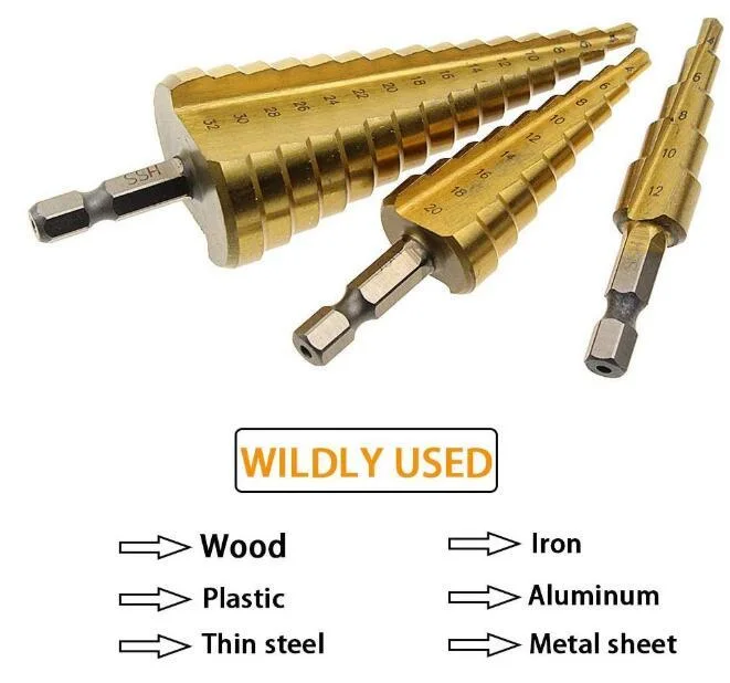 HSS Straight Durable Twist Drill for Plastic Drilling