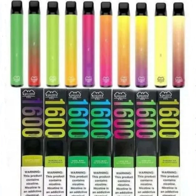 30 Farben Pxxl Einweg-Vape 1600puffs Power Battery Vorgefüllt 5,5ml Pads Patronen Dampf