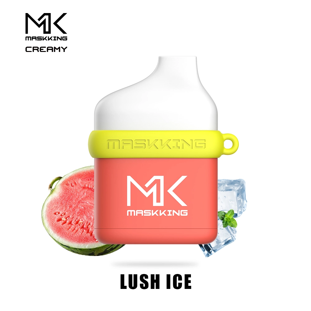 UK Best Selling Maskking Creamy 600 Puffs 2ml Disposable/Chargeable Vape 16 Flavors Smoking E Cigarette