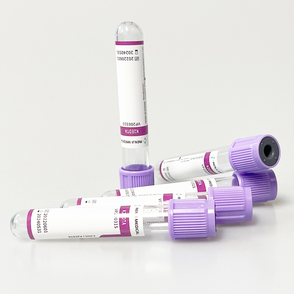 Best Price Medical EDTA K2 K3 Vacuum Blood Collection Tube