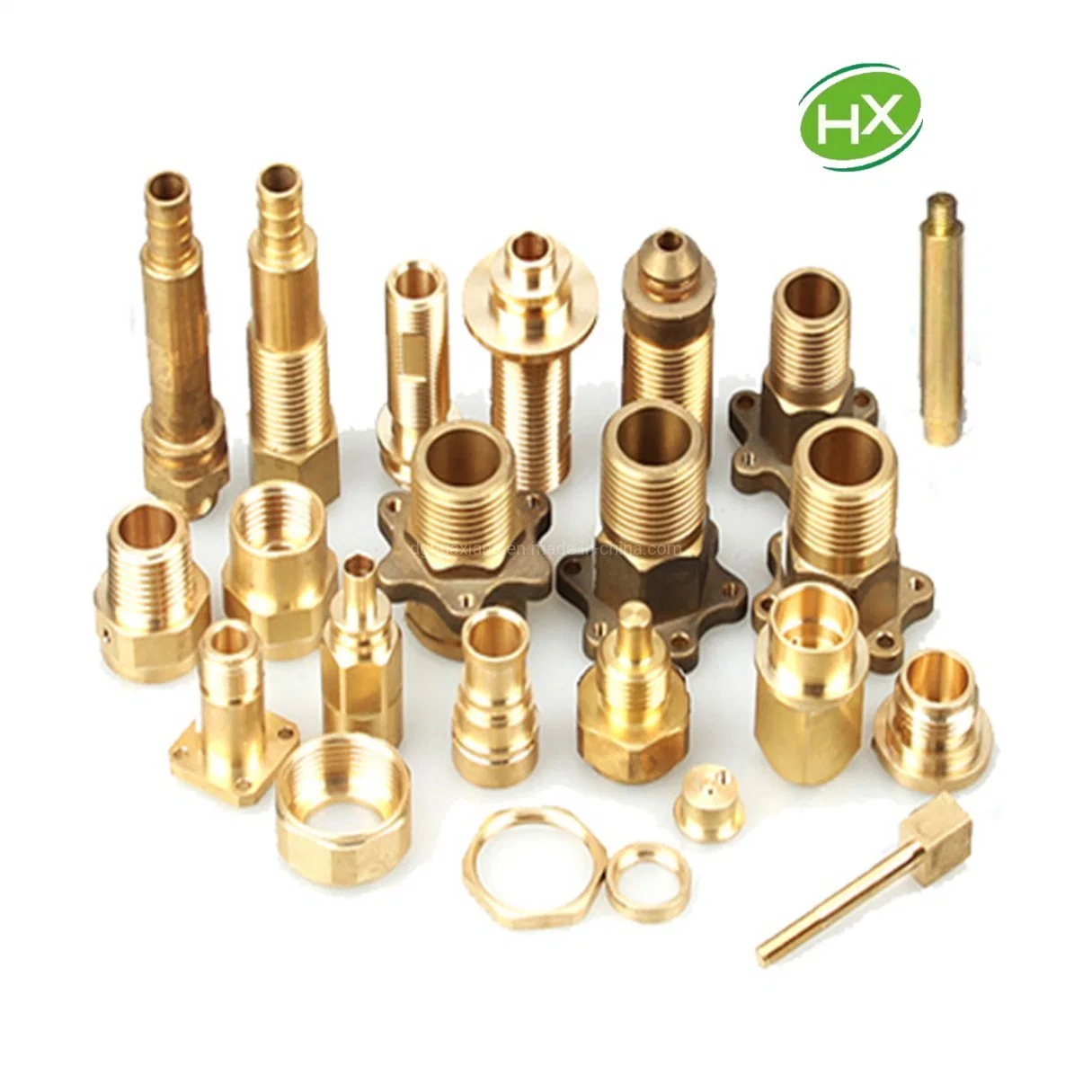 Custom Precision Brass and Copper Metal Parts Turning Milling CNC Machining Parts