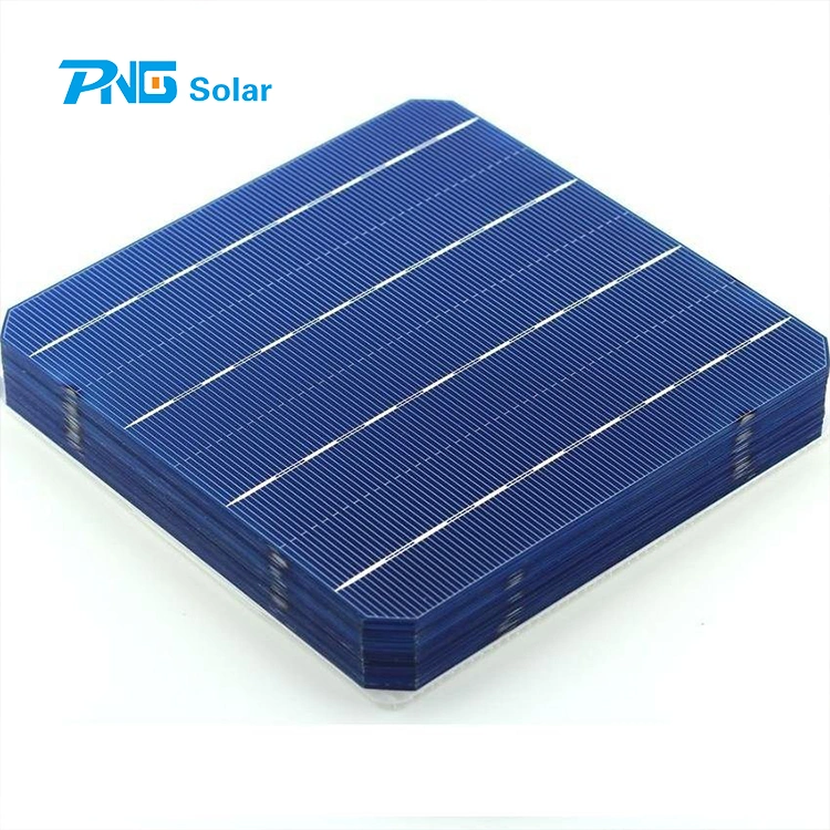 Fabricante bajo precio de venta directa de 157mm 5bb Poly celdas solares de silicio cristalino