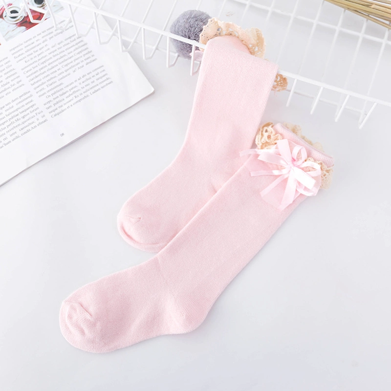 Wholesale/Supplier Custom Cotton Kids Teen Girl Fashion Designer Winter Warm Thermal Sock Knee High Baby Socks