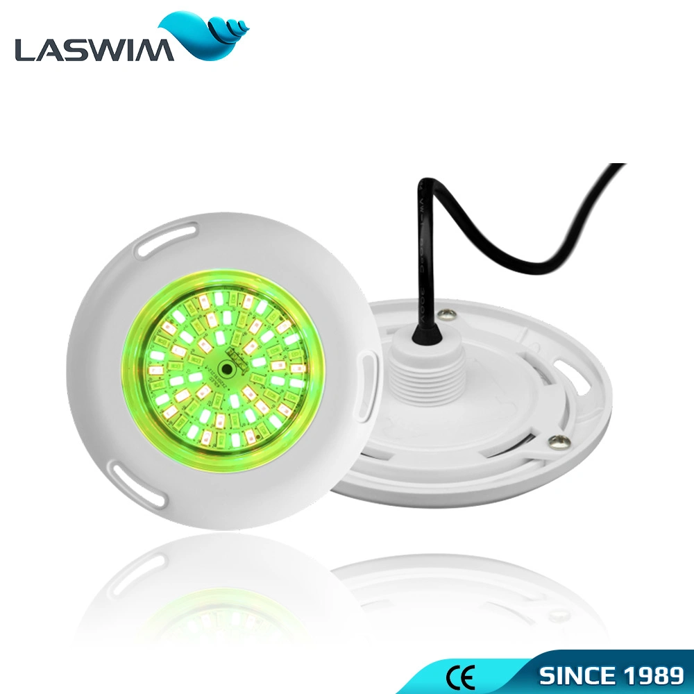 Laswim Mini 120mm 6W 12V RGB LED Underwater Swimming Pool Light