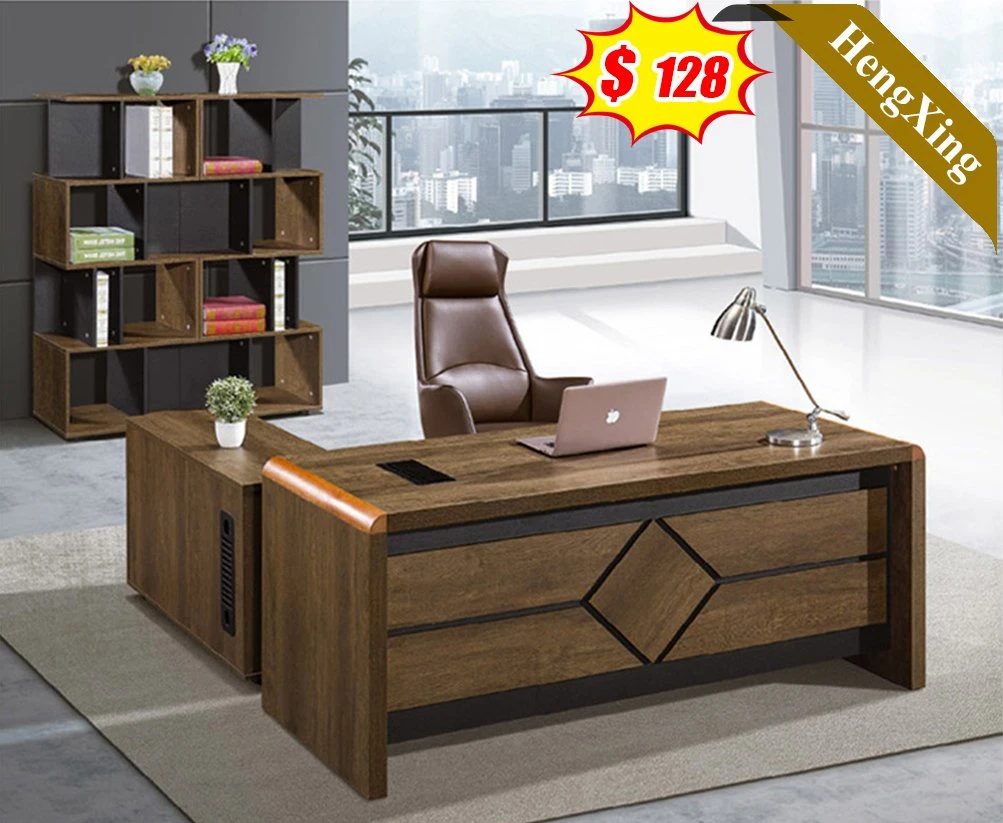 High quality/High cost performance  Office Furniture L Shape Lockable Office Executive Desk