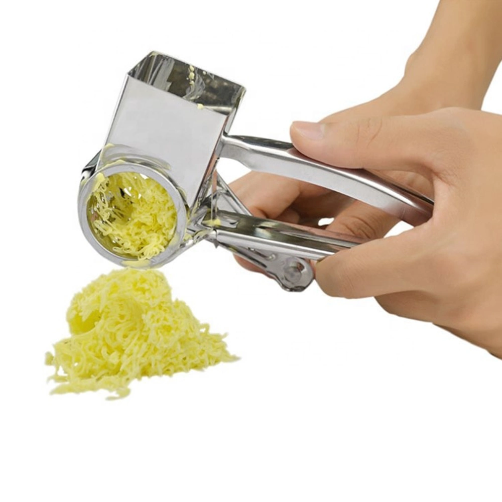 Cuchillas de afeitar Giratorio de Acero Inoxidable rallador de queso, las piezas extraíbles para una rápida limpieza ligero y versátil, útiles de cocina Wbb10140