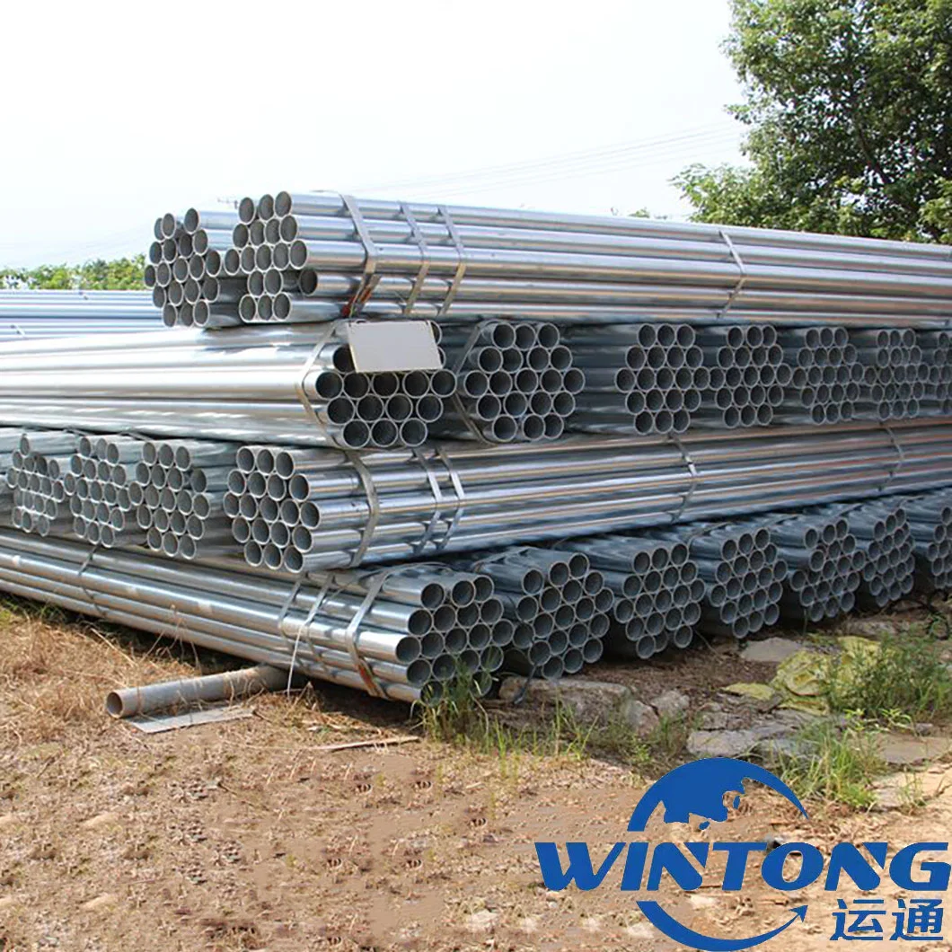 Hot Rolling Cold Drawn Carbon Galvanized Round Steel Pipe