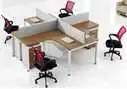 Modern Style Premium Staff Partition Workstations Office Desk (PS-AWK-017)