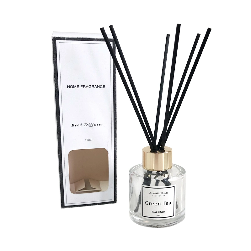 Dekorativer Großhandel/Lieferant 100ml Glasflasche Private Label Haus Lufterfrischer Luxuriöser Reed Diffusor