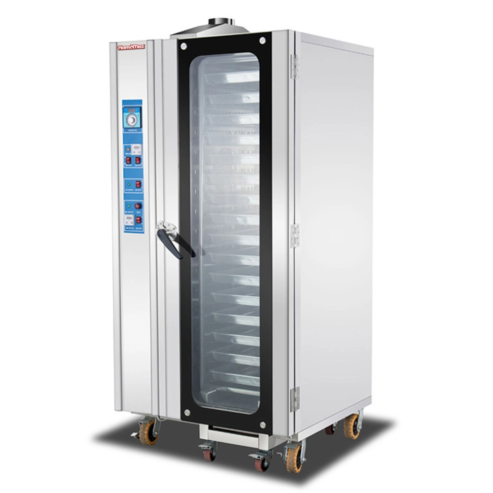 Four à convection à gaz avec 16 plateaux pour la personnalisation de base pour la cuisson de gâteaux, pains, pizzas et produits de boulangerie (HGA-16)