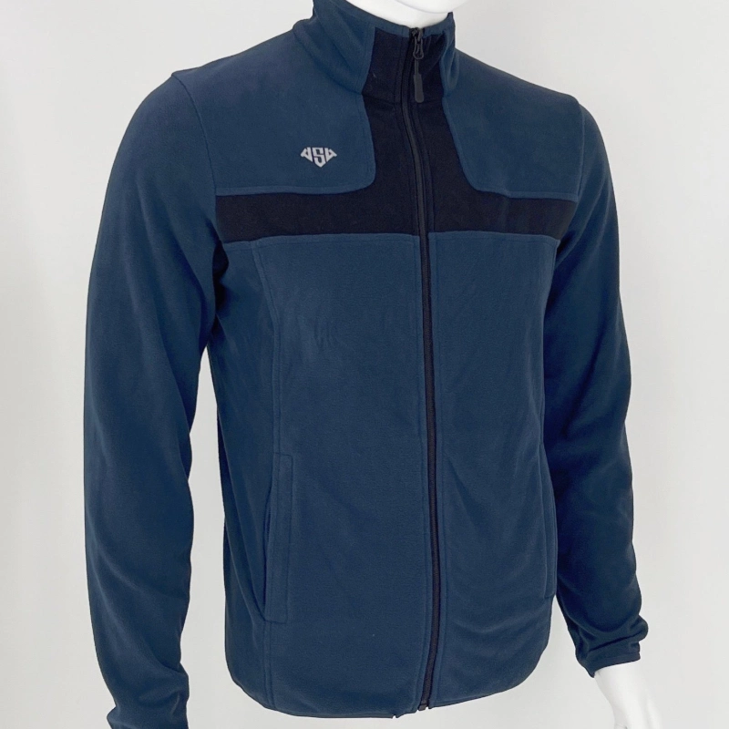 Chaqueta polar con cremallera cálida para hombre Chaqueta polar con cremallera completa cálida Y cómoda chaqueta polar