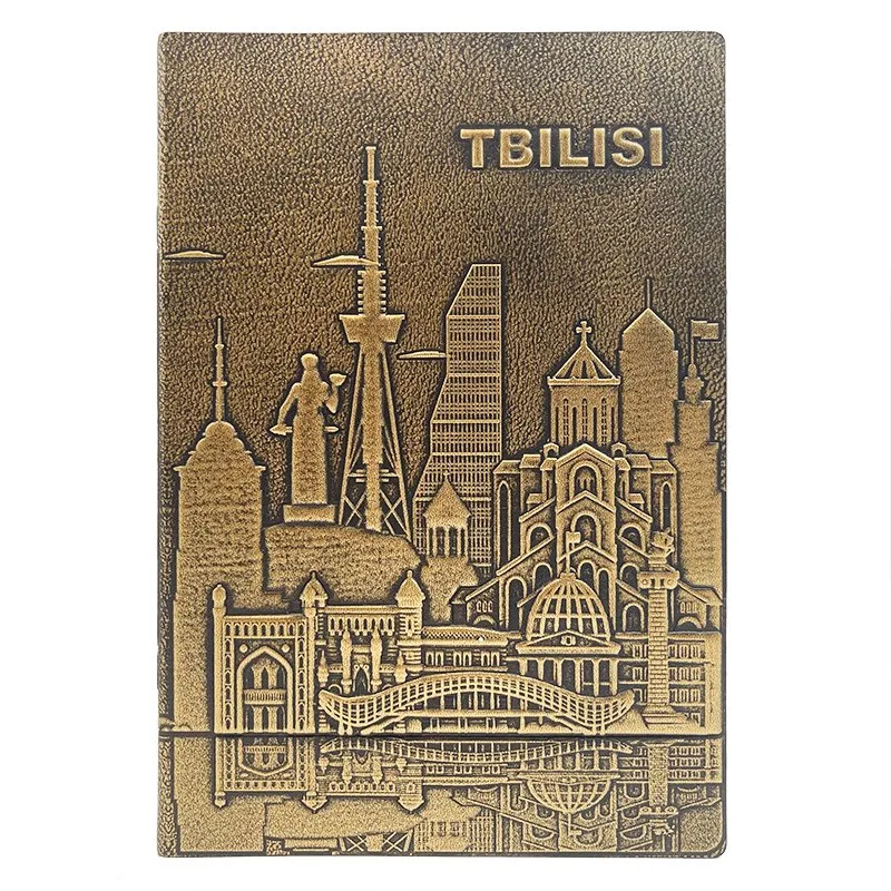 Filofax A5 Bronze Retro European Style Embossed Notebook Diary Notebook Birthday Gift