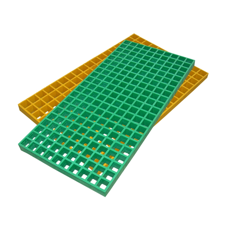 Fiberglass Reinforced Plastic FRP Grating for Drain Cover, GRP Swimming Pool &amp; Deck Overflow Floor Panel Grating