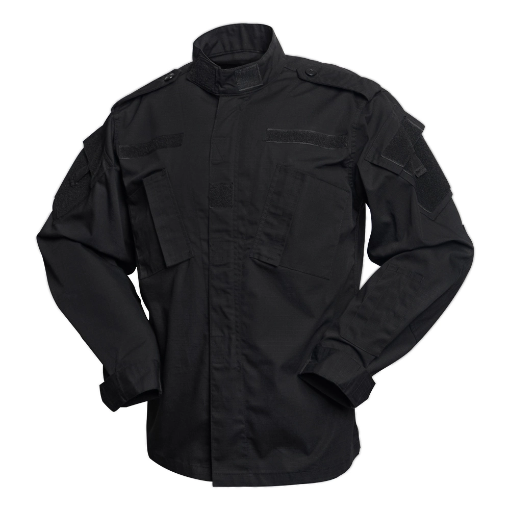 Estilo militar color negro uniforme de camuflaje con una calidad superior de la ACU