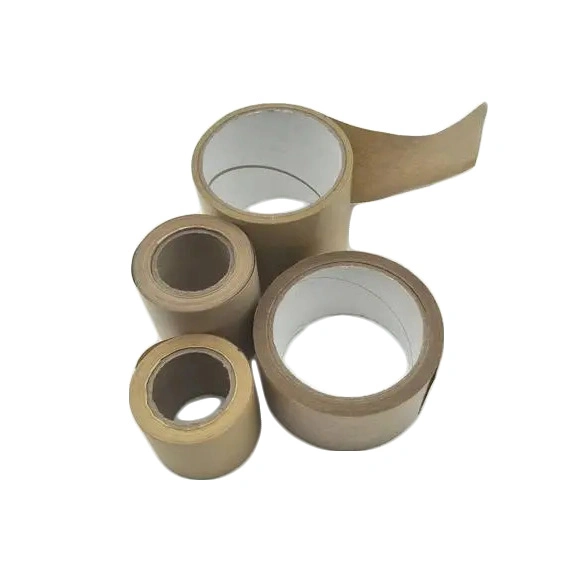 Kraft Sealing Tape Kraft Water Activated Tape Reinforced Kraft Paper Tape