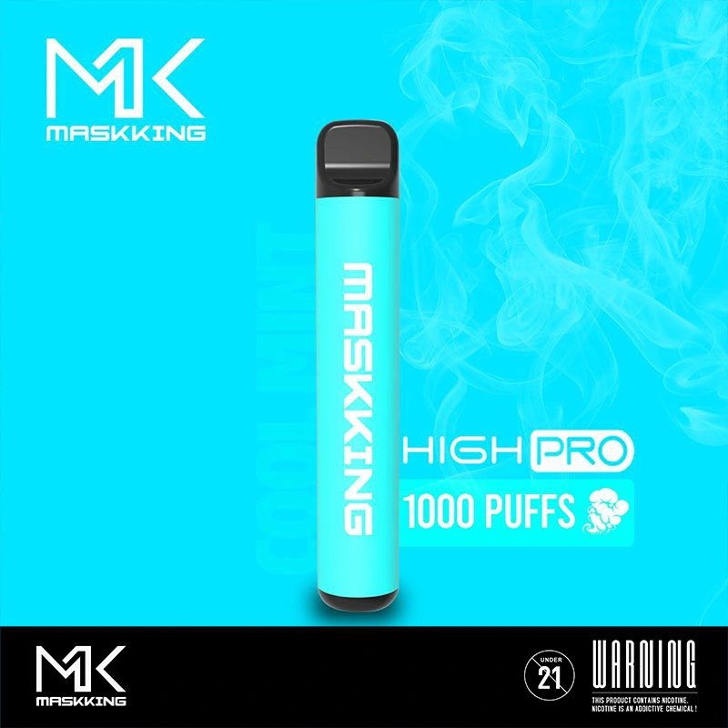 Wholesale/Supplier Maskking 1000 Puffs Original Pre-Filled High PRO Disposable/Chargeable Vape Pen