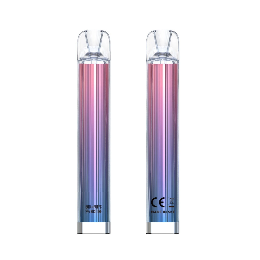 Wecloud Vape Wholesale/Supplier Custom Logo Crystal 600 Bar Puffs Disposable/Chargeable Vape Pen Disposable/Chargeable Pod vape