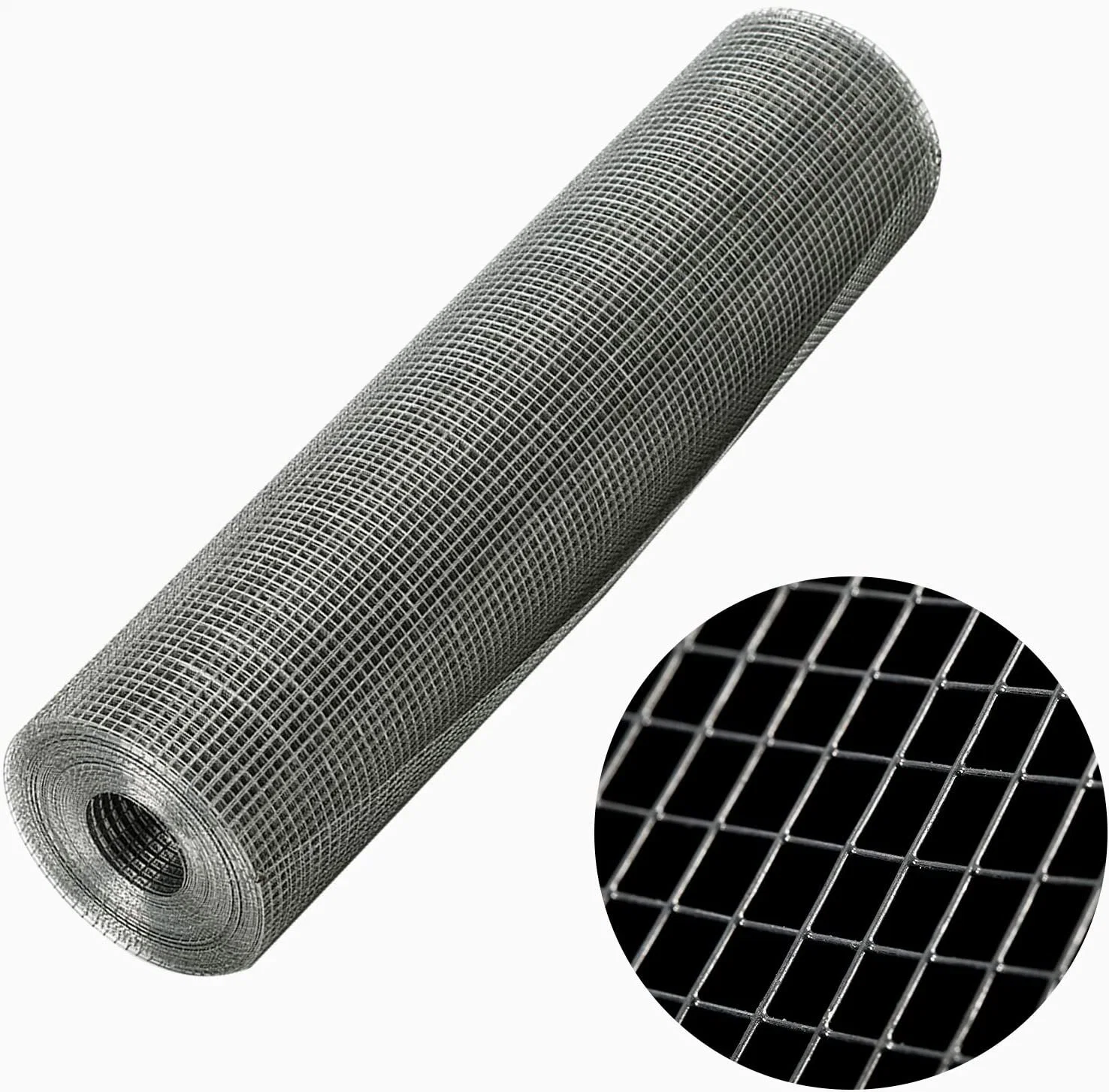 Galvanized and PVC Coated Welded Wire Mesh Panel Wire Mesh Roll for Animal Protection Mesh Fence