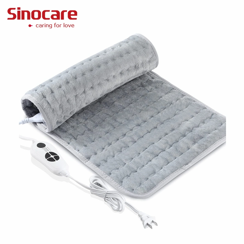 Sinocare Electric Therapeutic Shoulder Abdomen Leg Pain Relief Heated Body Warmer Therapy Back Pain Table Warmer Electric Heating Pad